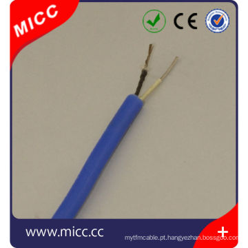 Tipo fio de extensão do par termoeléctrico de JX-FG / SIL -2x7 / 0.2 / tipo fio do silicone da fibra de vidro do tipo J 24AWG